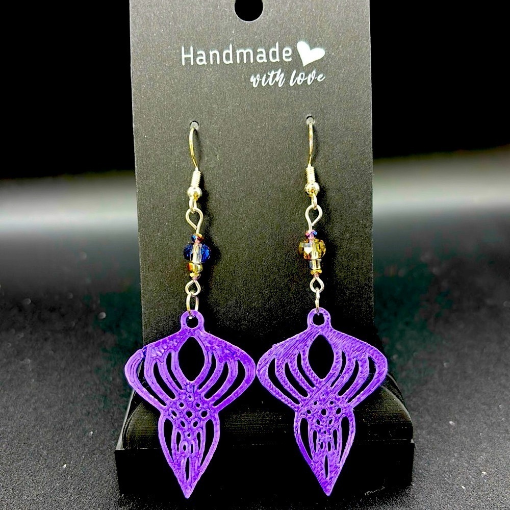 Geometric Earrings - Picture 4 of 7